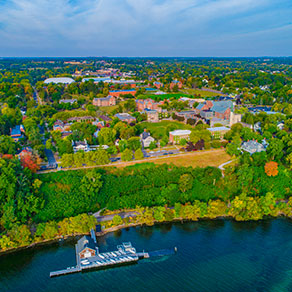 Overview of campus. Links to Gifts from Retirement Plans Overview of campus. Links to Gifts from Retirement Plans