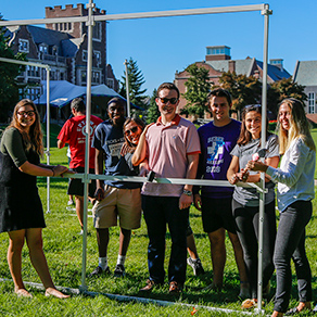 Students smiling. Links to Gifts by Estate Note Students smiling. Links to Gifts by Estate Note